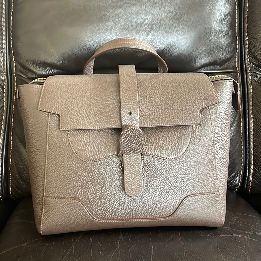 Maestra Bag, Dolce, Chocolate/Gold. Like new, used three times.